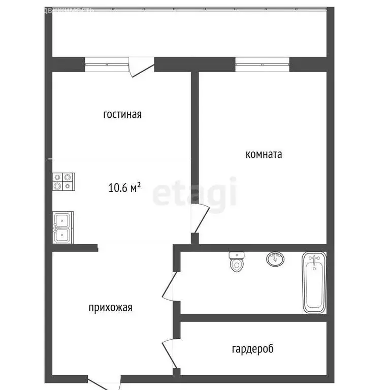 2-комнатная квартира: Вологда, Белозерское шоссе, 10 (66.6 м) - Фото 0