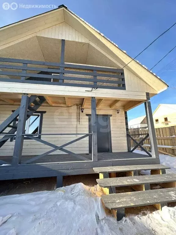 Дом в село Нижний Саянтуй, ДНТ Багульник, 1-й квартал (221.9 м) - Фото 2