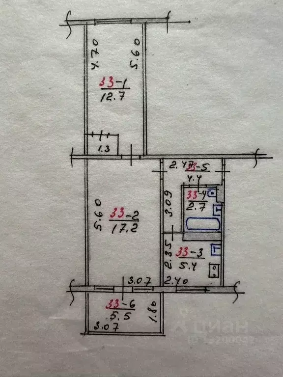 2-к кв. Крым, Ялта муниципальный округ, Гурзуф пгт ул. Соловьева, 4 ... - Фото 2