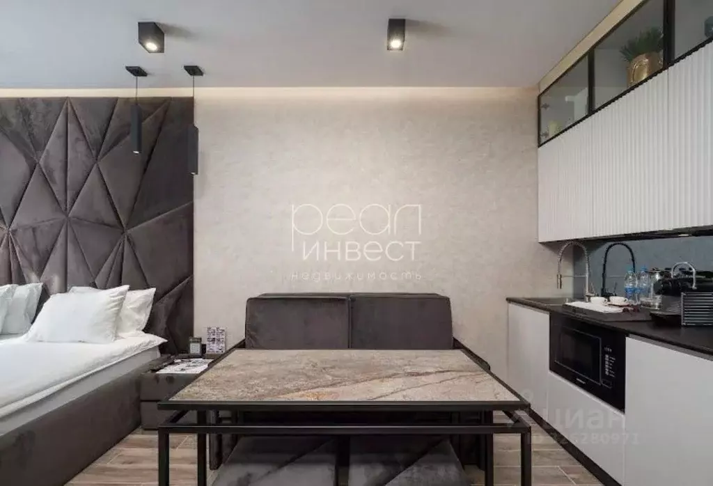 Студия Краснодарский край, Сочи Светлана мкр, ул. Депутатская, 10Б ... - Фото 2