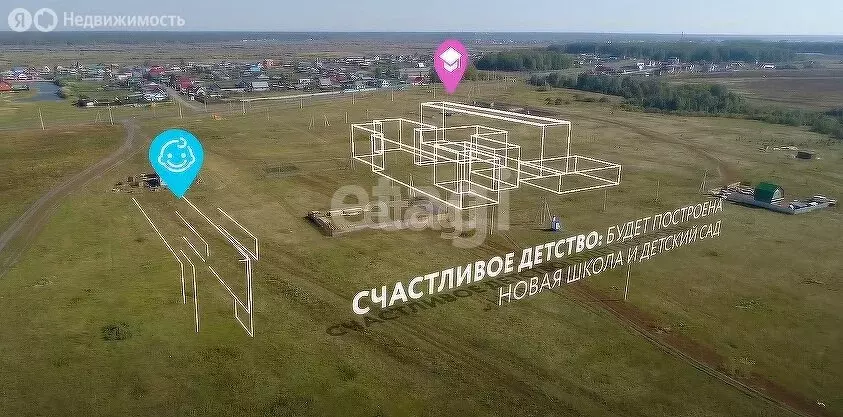 Участок в Тюменский муниципальный округ, Червишевское муниципальное ... - Фото 1