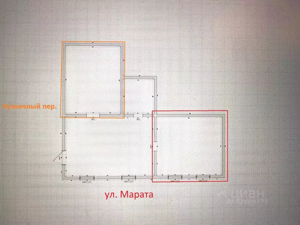 Помещение свободного назначения в Санкт-Петербург ул. Марата, 23 (30 ... - Фото 2