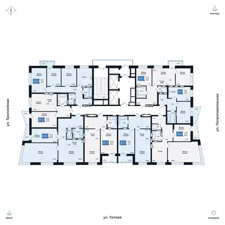 1-комнатная квартира: Новосибирск, улица Титова, 48 (36.87 м) - Фото 1