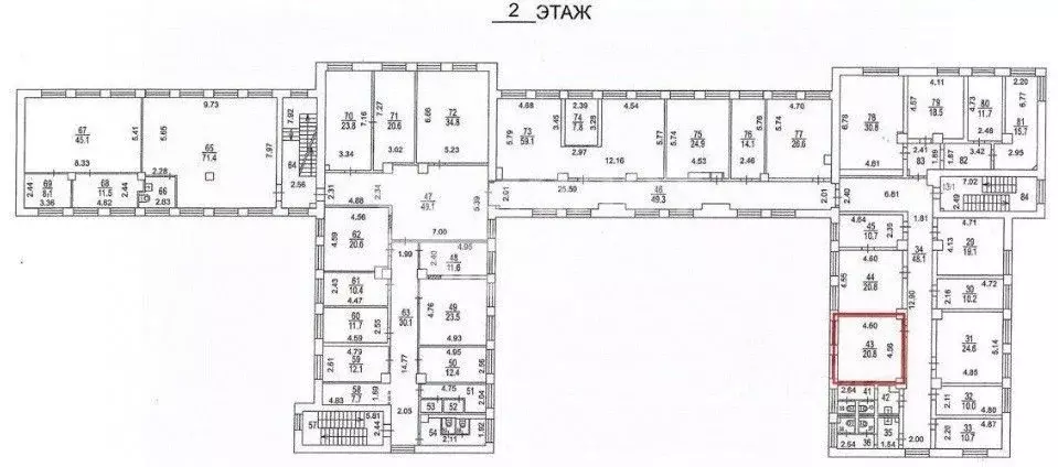 Помещение свободного назначения в Москва Электродный проезд, 16 (21 м) - Фото 2