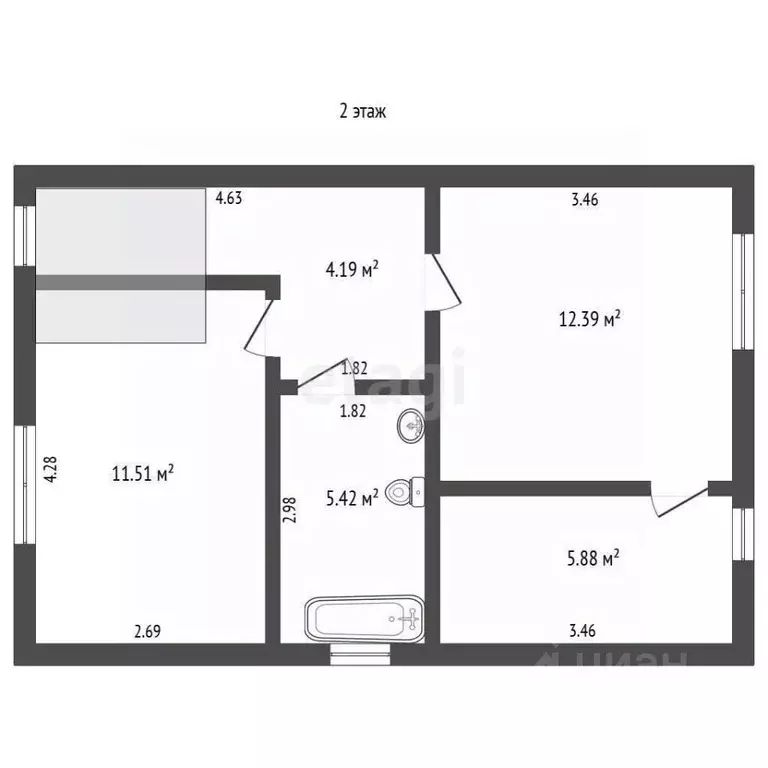 Дом в Ростовская область, Ростов-на-Дону Международная ул. (90 м) - Фото 2