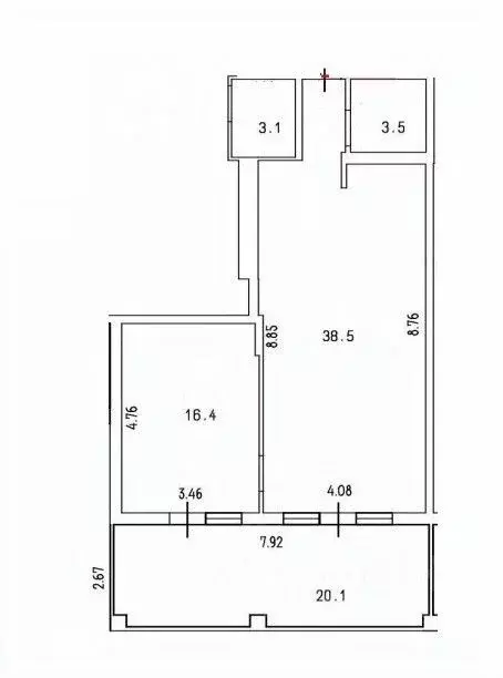1-к кв. Крым, Ялта ул. Дражинского, 35Ц (78.0 м) - Фото 2
