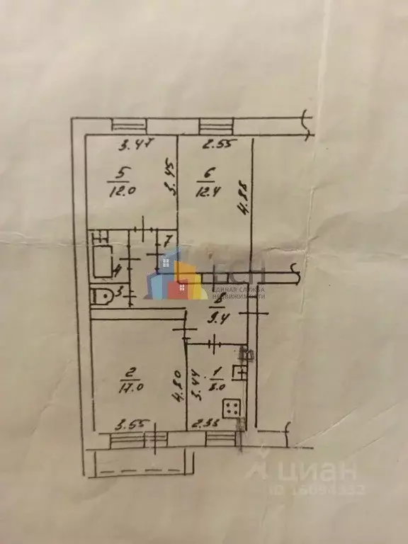 3-к кв. Тульская область, Тула городской округ, пос. Шатск ул. ... - Фото 2