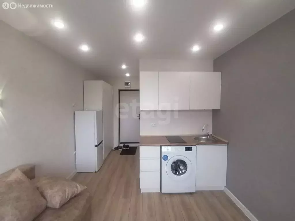 Квартира-студия: Тюмень, улица Энергетиков, 60А (17.3 м) - Фото 1