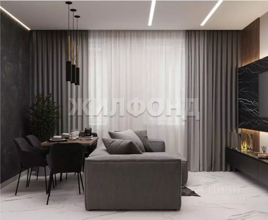 Таунхаус в Новосибирская область, с. Новолуговое, Березки-2 мкр  (78 ... - Фото 1