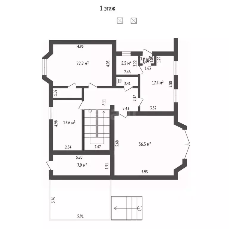 Дом в Тюменская область, Тюменский муниципальный округ, с. Червишево ... - Фото 2