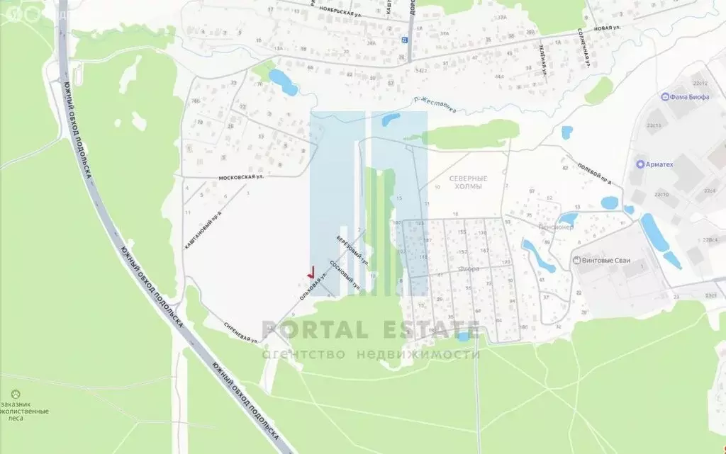 Участок в Московская область, городской округ Подольск, СНТ № 5 ... - Фото 2