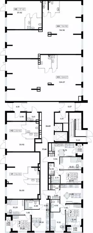 Продам помещение свободного назначения, 56.55 м - Фото 1