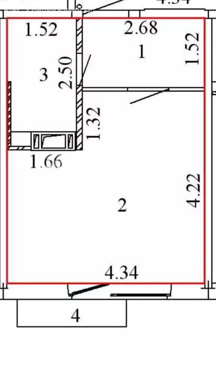 1-комнатная квартира: Челябинск, улица Блюхера, 125Д (24 м) - Фото 0