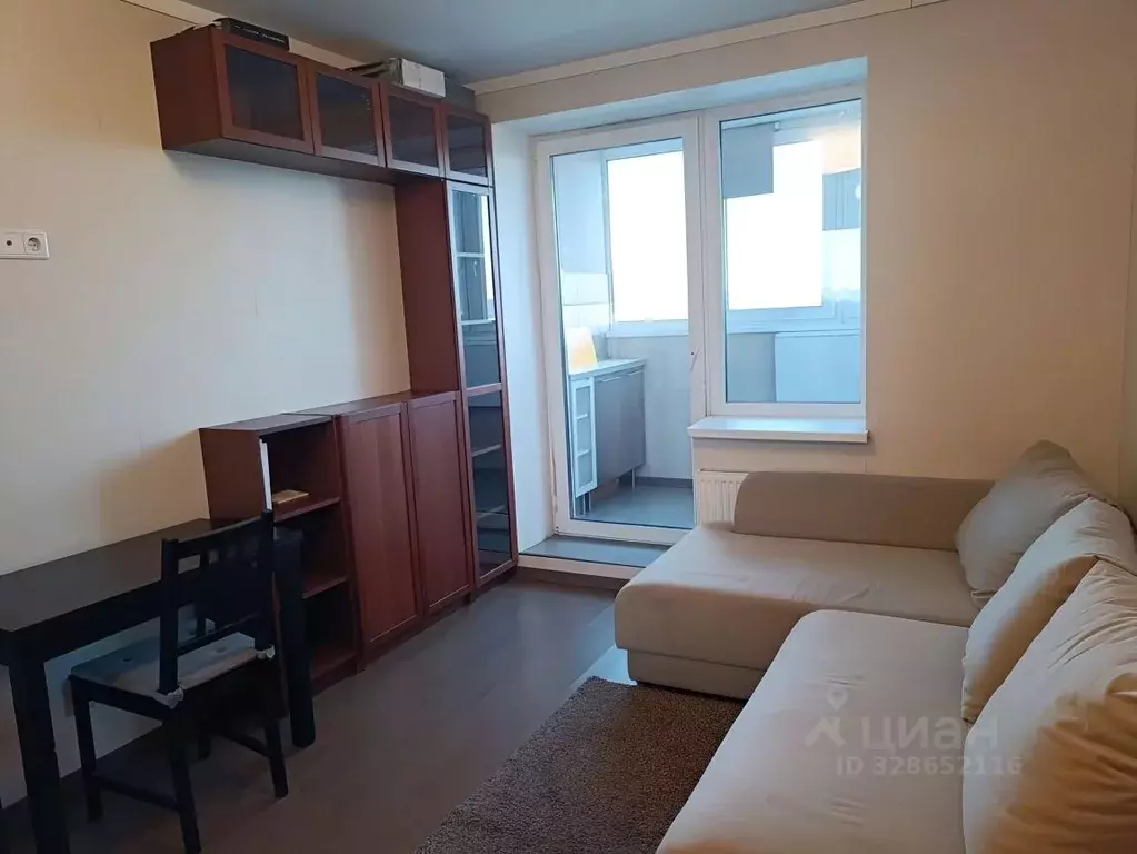 Студия Санкт-Петербург ул. Орбели, 17 (21.0 м) - Фото 1