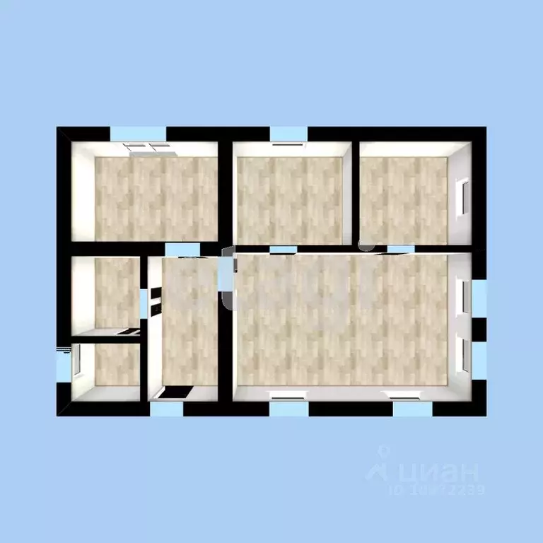 Дом в Башкортостан, Стерлибашевский район, Сарайсинский сельсовет, с. ... - Фото 2