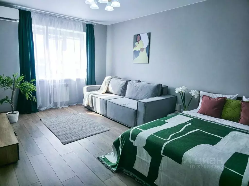 1-к кв. Астраханская область, Астрахань Аршанский пер., 4 (40.0 м) - Фото 0