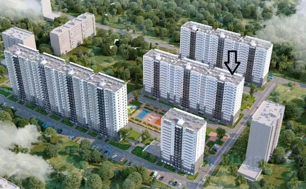 Студия Ленинградская область, Мурино Всеволожский район, ул. Графская, ... - Фото 1