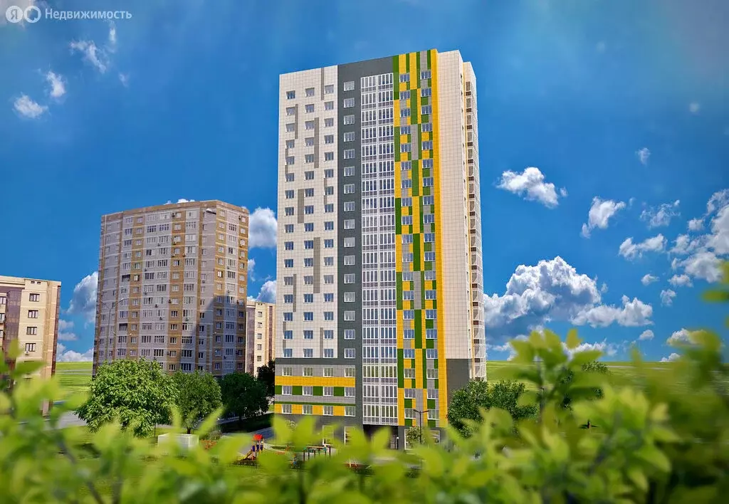 2-комнатная квартира: Казань, улица Габдуллы Кариева, 4А (64 м) - Фото 1