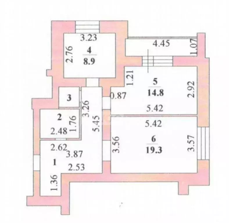 2-комнатная квартира: Липецк, Политехническая улица, 5 (63.1 м) - Фото 1