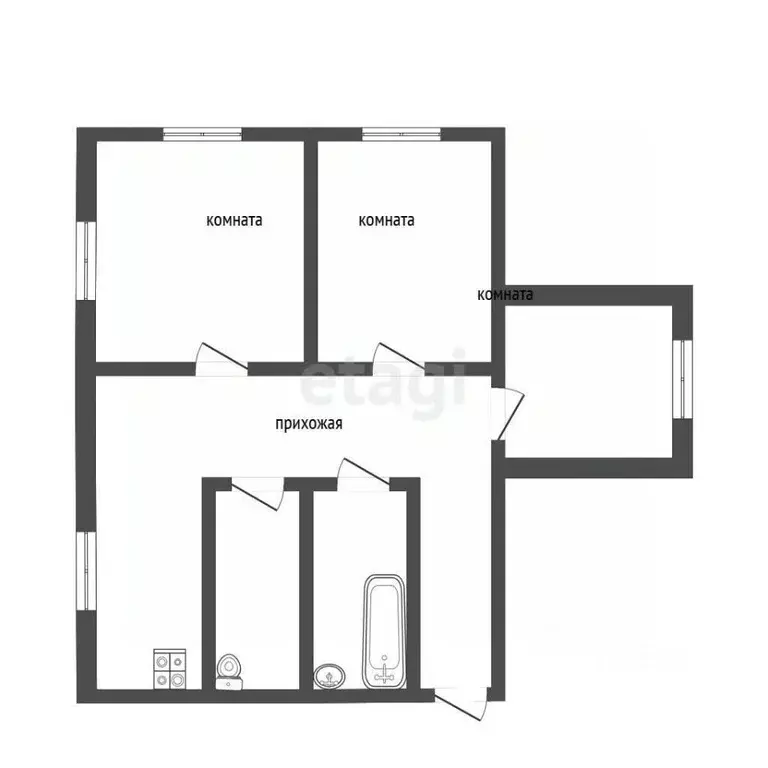 Комната Челябинская область, Челябинск ул. Жукова, 9 (13.4 м) - Фото 2