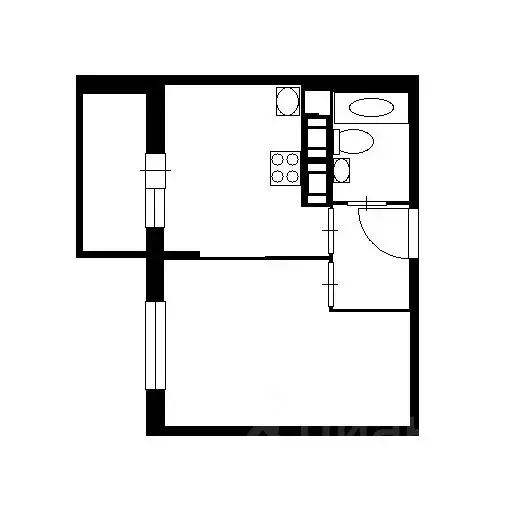 1-к кв. Ленинградская область, Мурино Всеволожский район, ул. ... - Фото 2