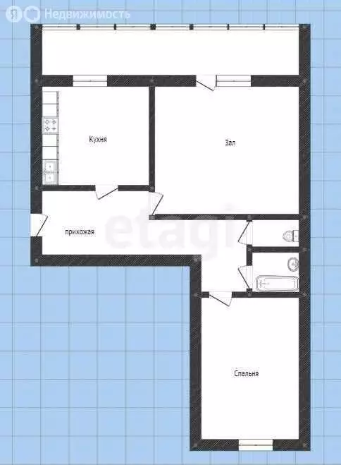 2-комнатная квартира: посёлок Кондраково, Зелёная улица, 10 (47.3 м) - Фото 0