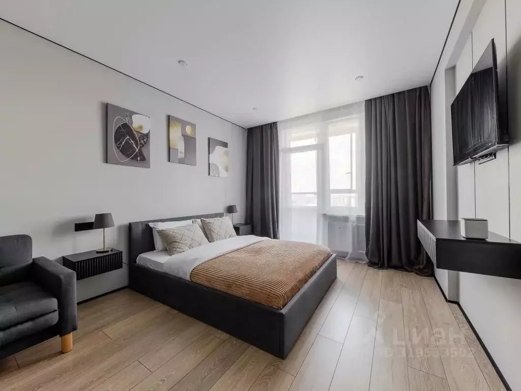 Студия Санкт-Петербург Коломяжский просп., 11 (42.0 м) - Фото 1