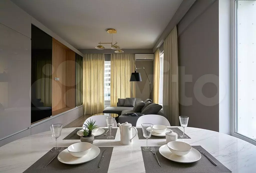 3-к. квартира, 117,6 м, 9/30 эт. - Фото 1