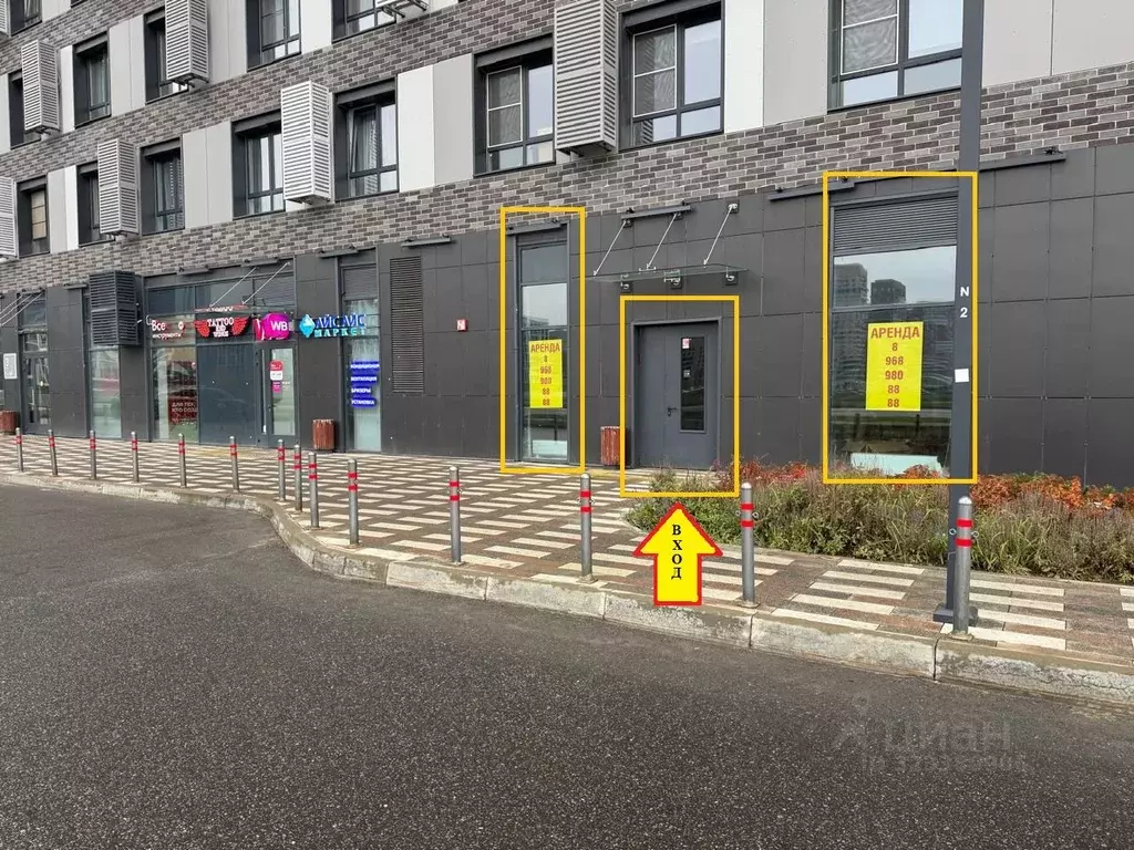 Помещение свободного назначения в Москва Волоколамское ш., 71/22к2 (60 ... - Фото 1