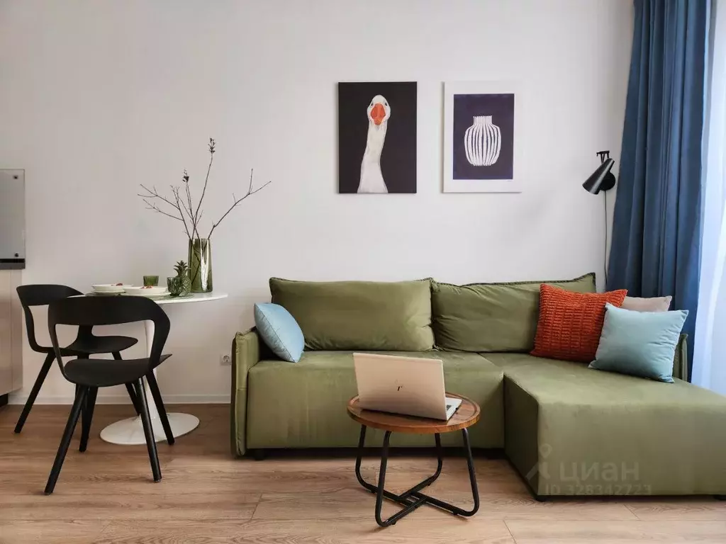 Студия Московская область, Мытищи ул. Колонцова, 2Бк4 (24.0 м) - Фото 1