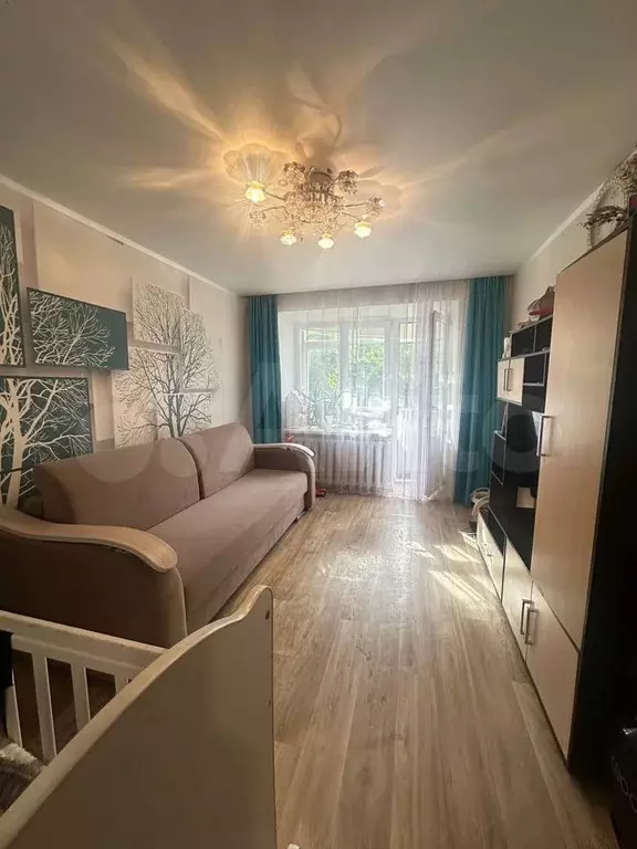 3-к. квартира, 57,5 м, 2/5 эт. - Фото 1