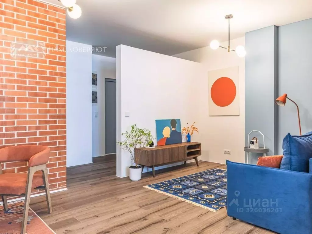 2-к кв. Санкт-Петербург Кременчугская ул., 9К2 (60.0 м) - Фото 1