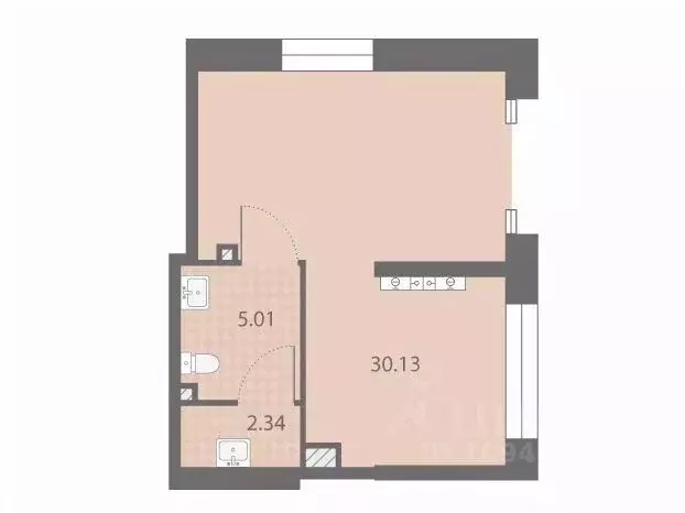 Помещение свободного назначения в Санкт-Петербург № 54 муниципальный ... - Фото 0