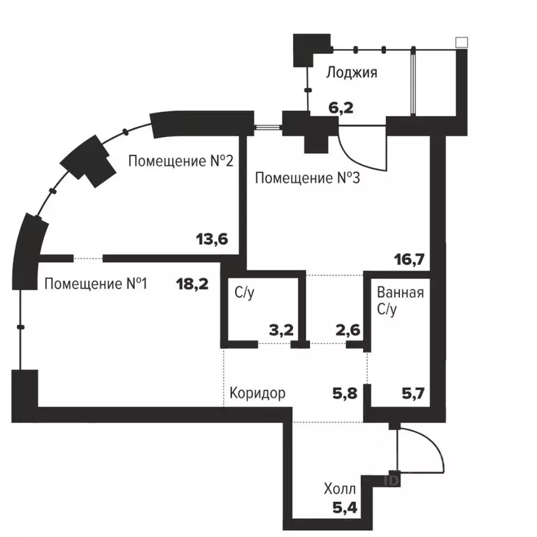 2-к кв. Челябинская область, Челябинск ул. Труда, 157А (71.2 м) - Фото 0