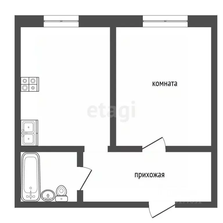 1-к кв. Ямало-Ненецкий АО, Муравленко ул. Украинских строителей, 22 ... - Фото 2