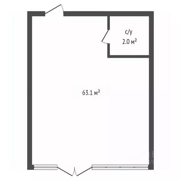 Помещение свободного назначения в Красноярский край, Красноярск ... - Фото 2