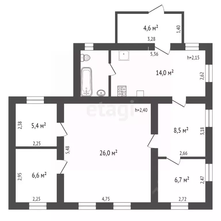 Дом в Воронежская область, Воронеж Подклетное мкр, ул. Надежная, 46 ... - Фото 2