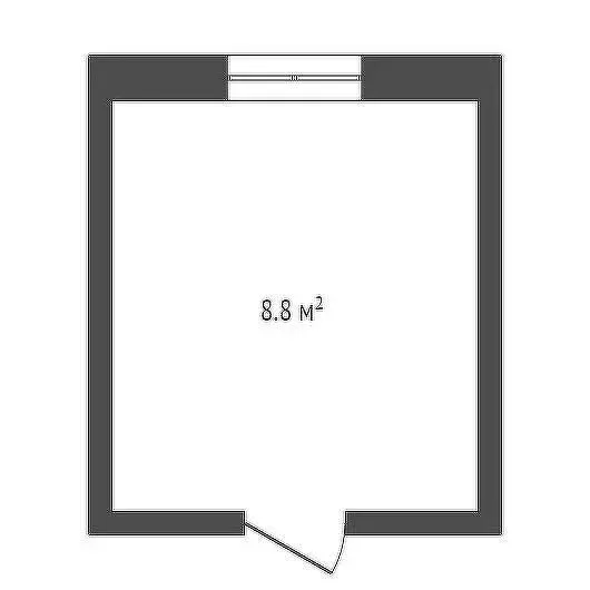 1к в -комнатной квартире ( м) - Фото 1