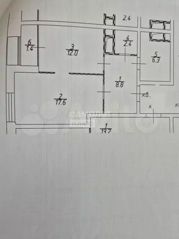 1-к. квартира, 47,1 м, 31/31 эт. - Фото 0