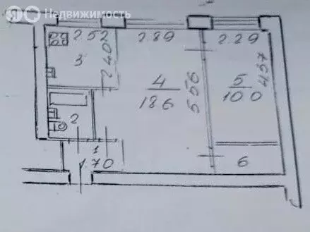 1-комнатная квартира: Великий Новгород, район Торговая сторона, улица ... - Фото 2