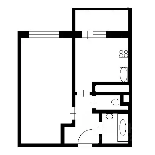 1-к кв. Московская область, Химки ул. Германа Титова, 8 (32.0 м) - Фото 2