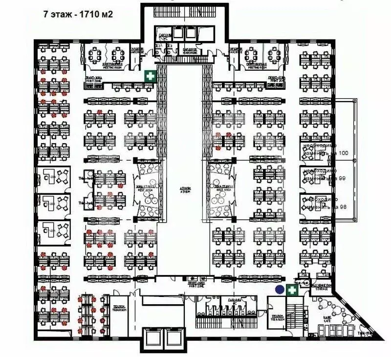 Офис в Москва просп. Андропова, 36 (1711 м) - Фото 2