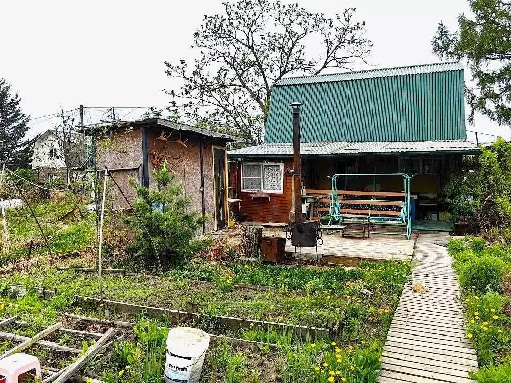 Дом в Хабаровский край, Хабаровский район, Имени Менделеева СНТ 37 (50 ... - Фото 2