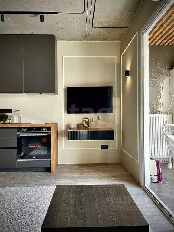 Студия Тюменская область, Тюмень ул. Николая Ростовцева, 26к1 (29.2 м) - Фото 1