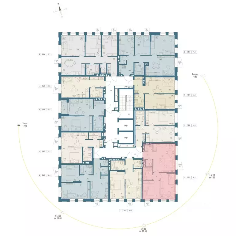 1-к кв. Башкортостан, Уфа Затон-Восточный жилрайон,  (54.7 м) - Фото 2