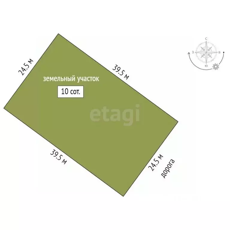 Участок в Забайкальский край, Читинский район, Угданское с/пос, с. ... - Фото 2