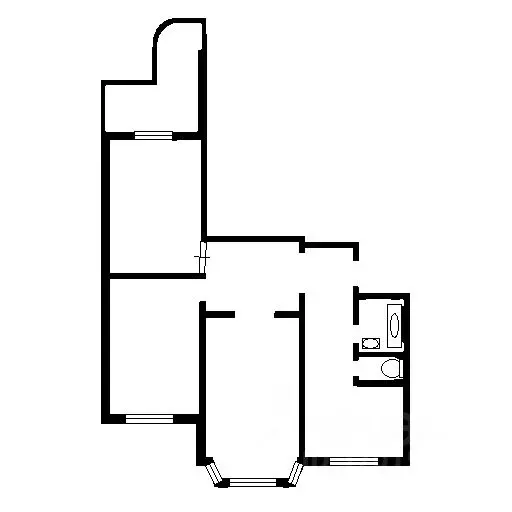 3-к кв. Москва Изюмская ул., 22К2 (77.5 м) - Фото 1