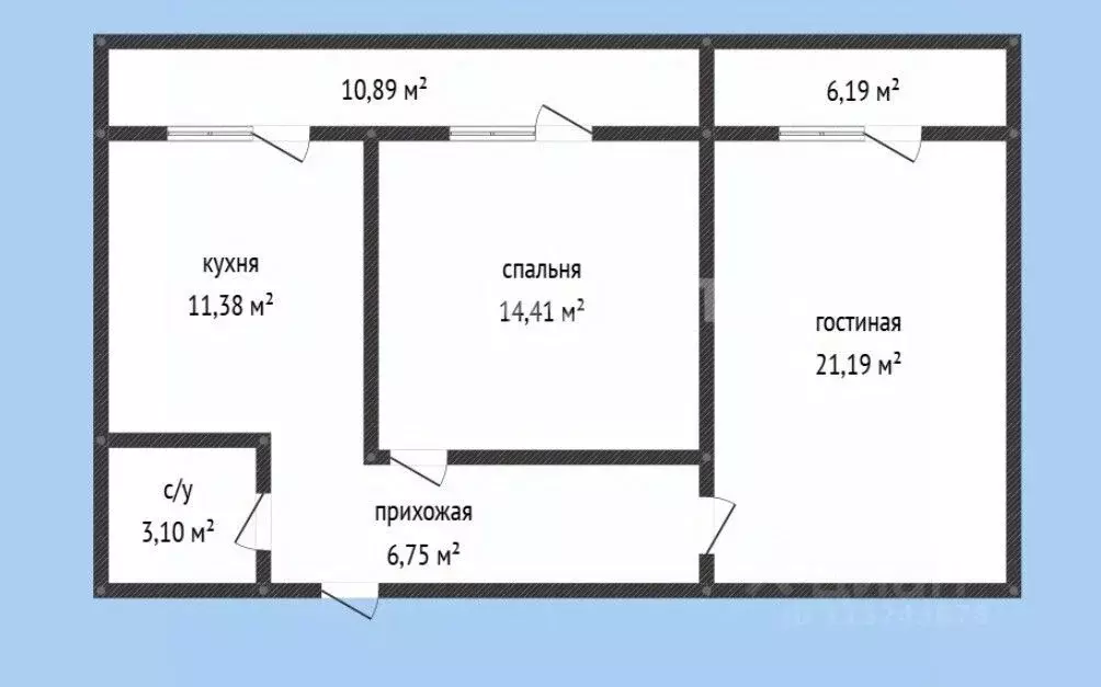 2-к кв. Дагестан, Каспийск просп. М. Омарова, 9В (75.0 м) - Фото 2