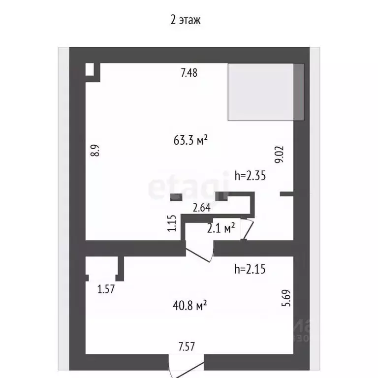 Торговая площадь в Омская область, Омск ул. Ленина, 14/1 (184 м) - Фото 1