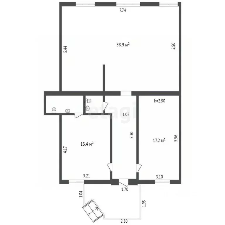 Помещение свободного назначения в Вологодская область, Череповец ул. ... - Фото 2